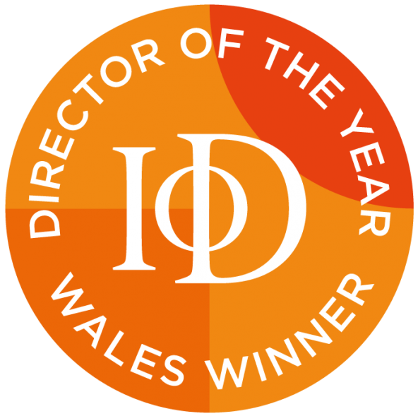 Logo for IoD Director of the Year Wales Award
