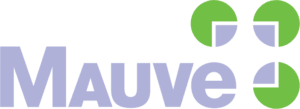 Mauve goes green logo