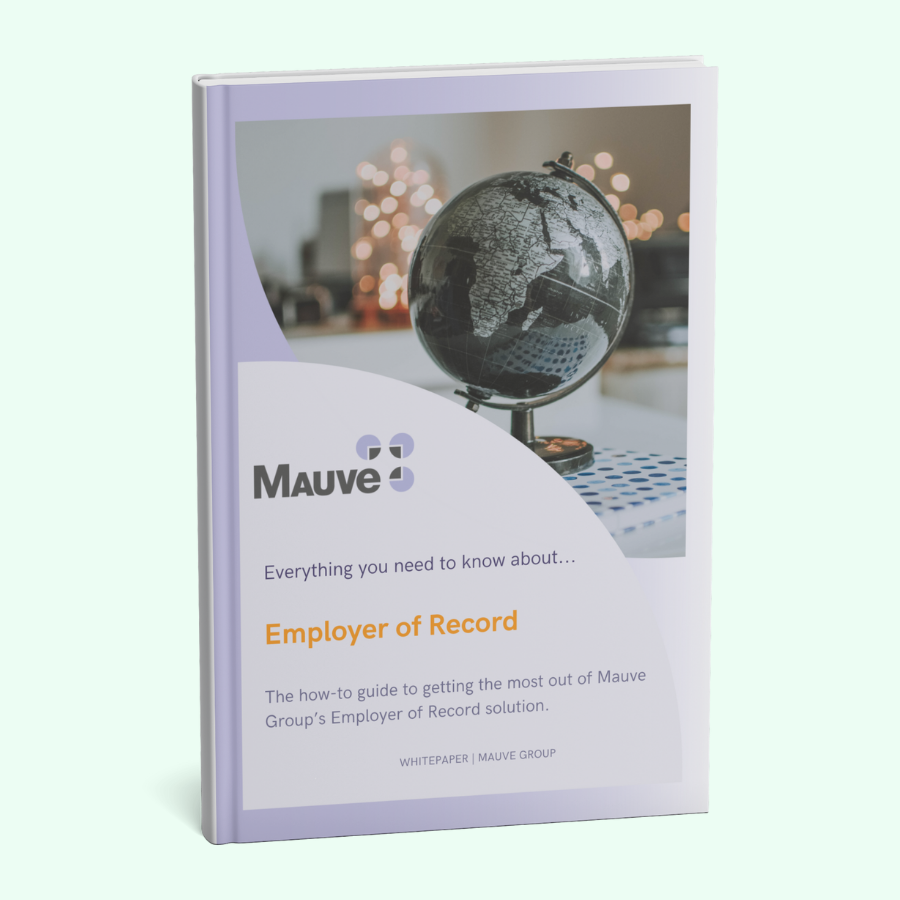 whitepaper cover reading 'Everything you need to know about ... Employer of Record'