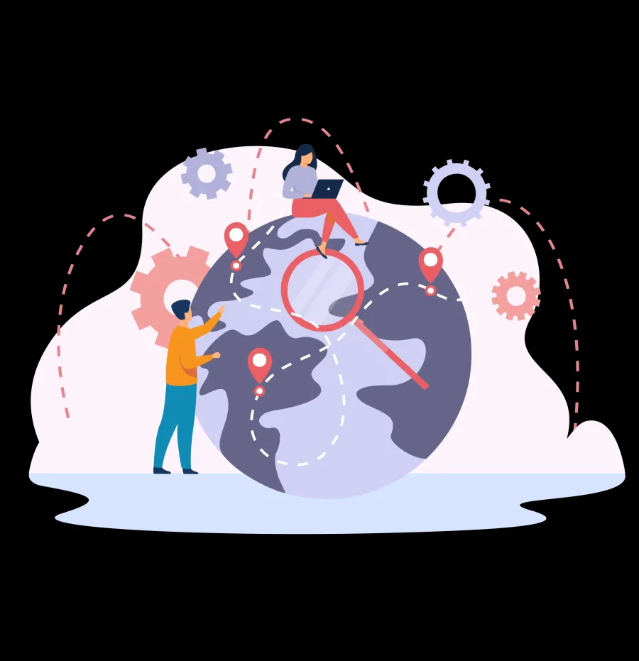 Global Expansion Illustration