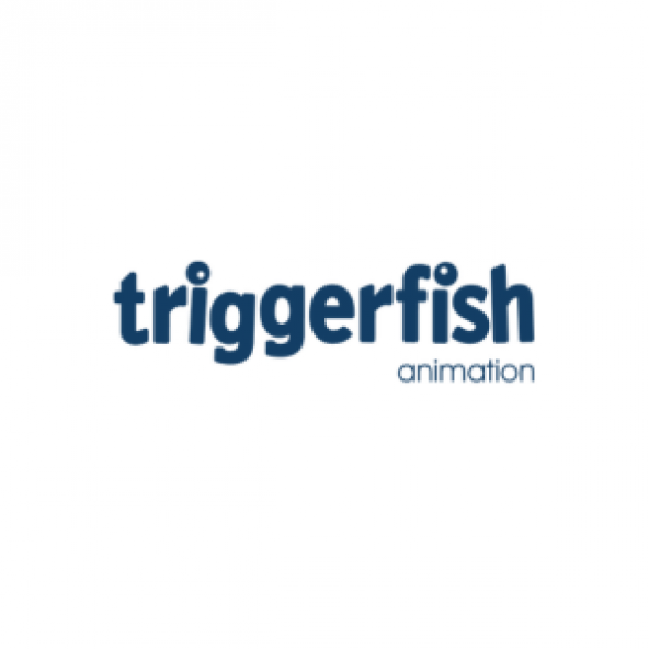 triggerfish logo in blue