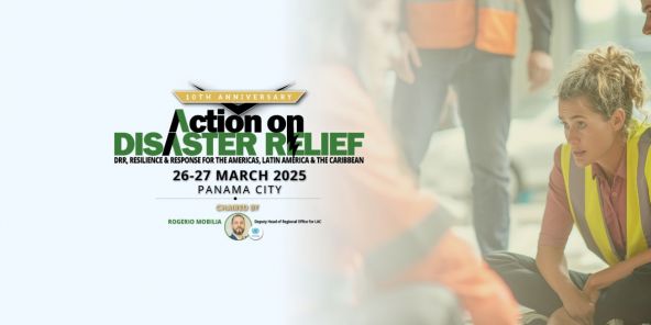 poster for action on disaster relief 2025 forum in panama