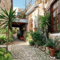 Cobbled streets of Lefkara