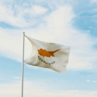 The Republic of Cyprus flag