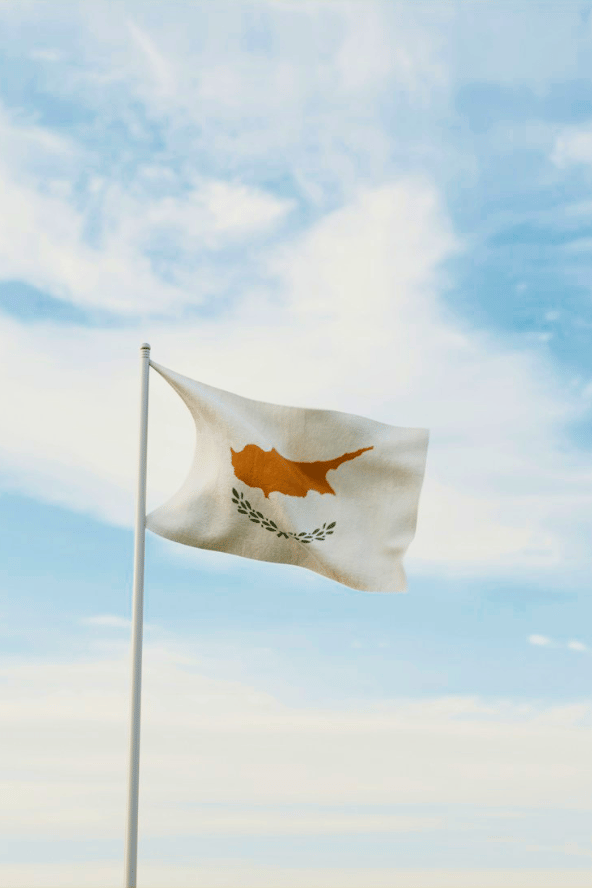 The Republic of Cyprus flag
