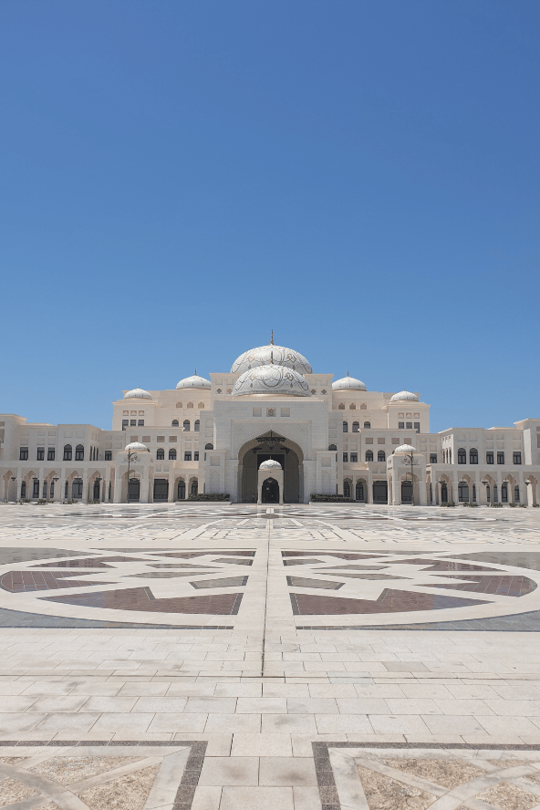 Image of the Qasr Al Watan Presidential Palce in Abu Dhabi