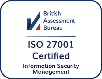 ISO 9001 badge depicting mauve's certification in quality management
