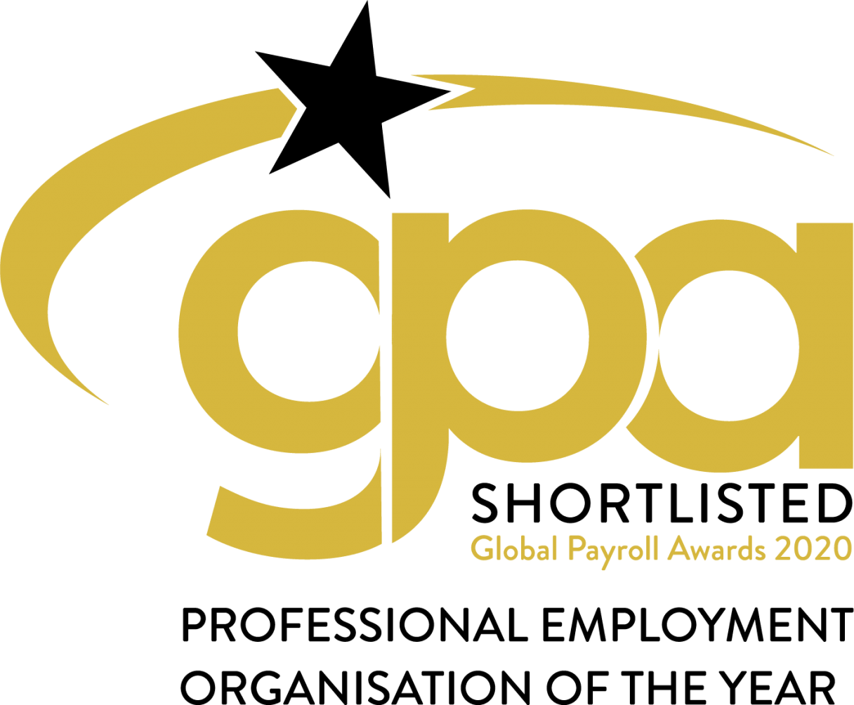 Insignia preseleccionada para los Global Payroll Awards